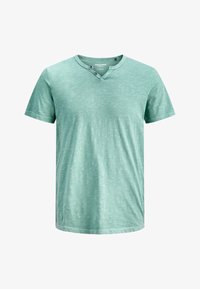 Non sélectionné, türkis-meliert