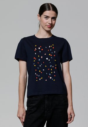 watapparel THIS IS ART - T-Shirt print - french navy