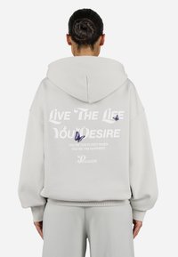 Pegador - NORIA OVERSIZED SWEATJACKET - Zip-up sweatshirt - washed pure grey Thumbnail Image 1