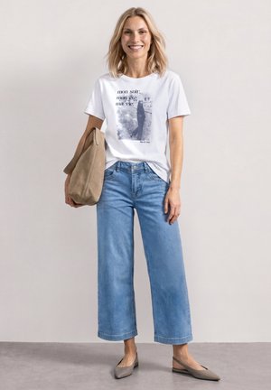Street One, T-SHIRT MIT RUNDHALS UND FOTOPRINT - T-shirt imprimé - white