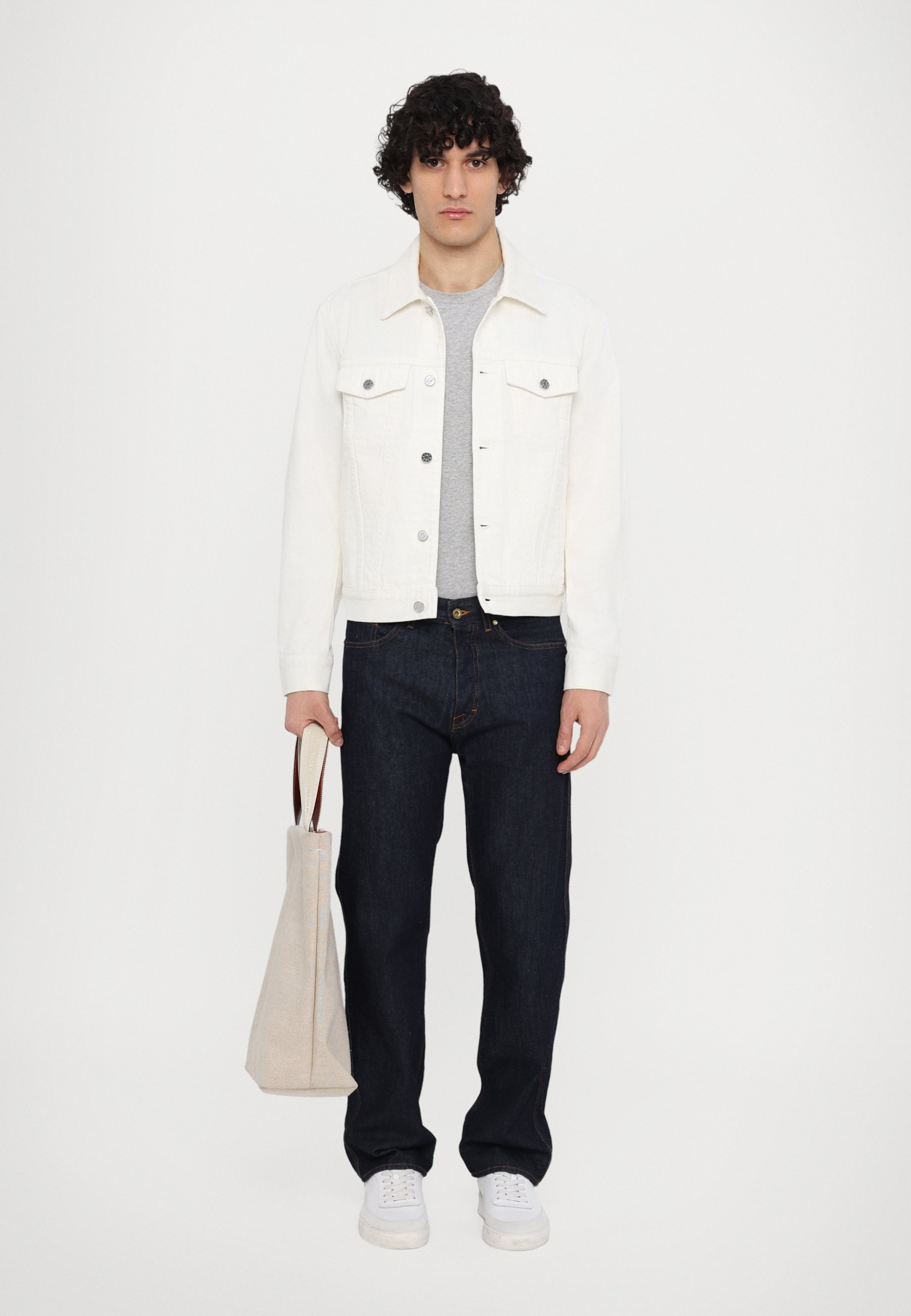【関税込み】Filippa K ホワイト Devon ジーンズ Baggy Jeans - Ecru Wash | Filippa K