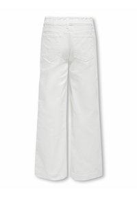 ONLY GIRLS Flared-farkut - white