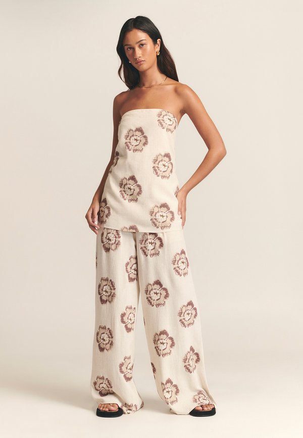 SEB - Stoffhose - neutral floral