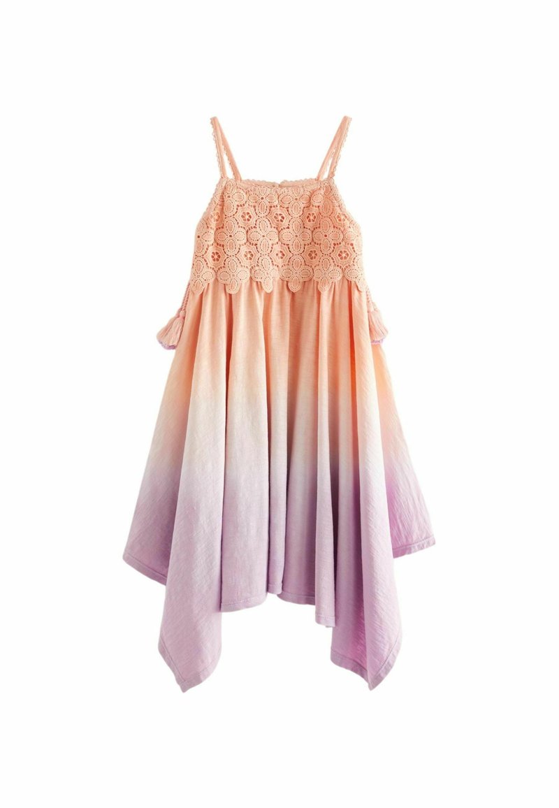 Next CROCHET - REGULAR FIT - Trikotaažkleit - orange  lilac purple ombre
