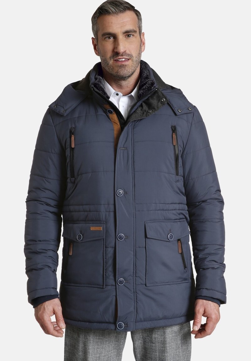 Herren Trenchcoats | Charles Colby SIR HORACE Parka dunkelblau - GW66457 Herren Trenchcoats | Charles Colby SIR HORACE Parka dunkelblau - GW66457