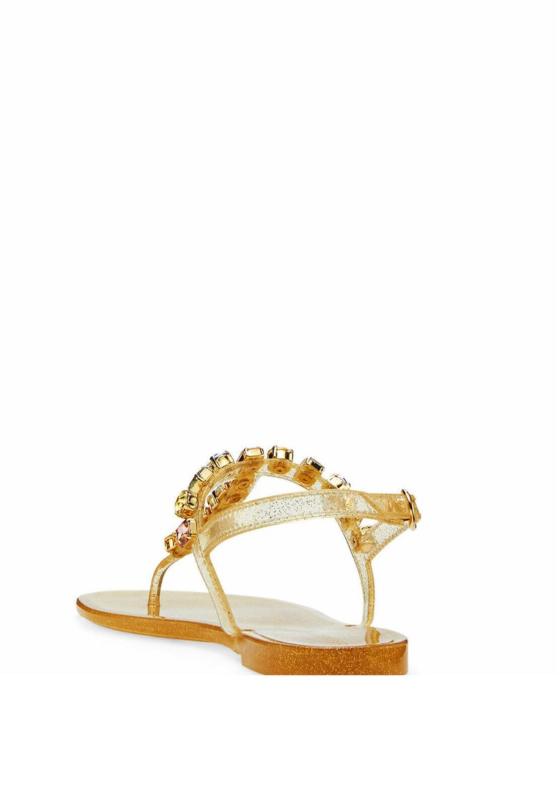 Damen Sneaker | Stuart Weitzman JAIDE GEM JELLY Zehentrenner gold/goldfarben - KK23001 Damen Sneaker | Stuart Weitzman JAIDE GEM JELLY Zehentrenner gold/goldfarben - KK23001