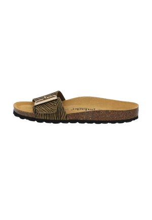 Palado, MALTA ZEBRA PREMIUM - Mules - olive zebra
