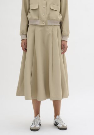 MEGAN - Pleated skirt - crockery