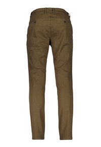 Lindbergh STRUCTURE SUPERFLEX - Pantalones chinos - brown