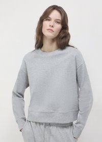 Calliope GIROCOLLO BASIC - Felpa - grigio medio melange