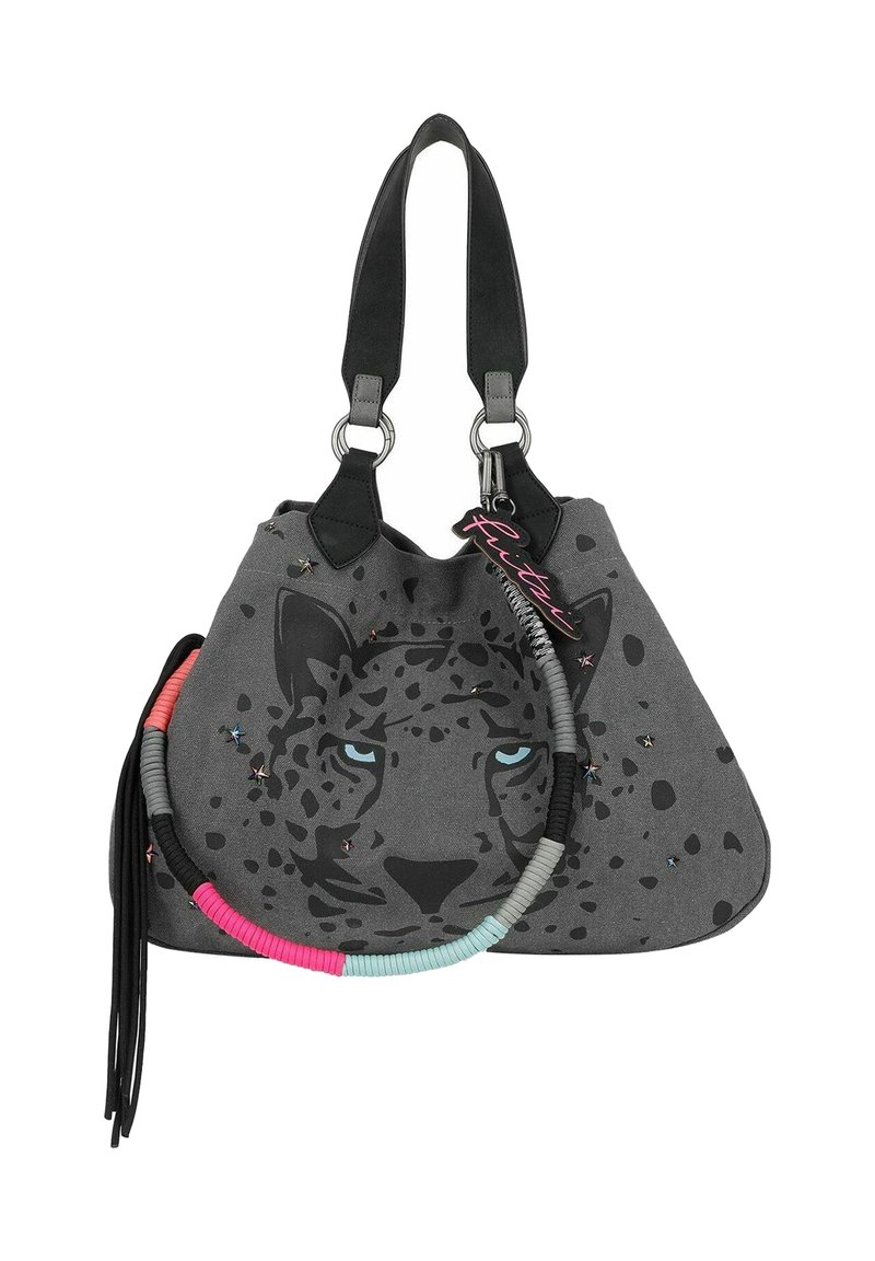 Fritzi aus Preußen IZZY LIMITED 50 CM - Cabas - panther spotty