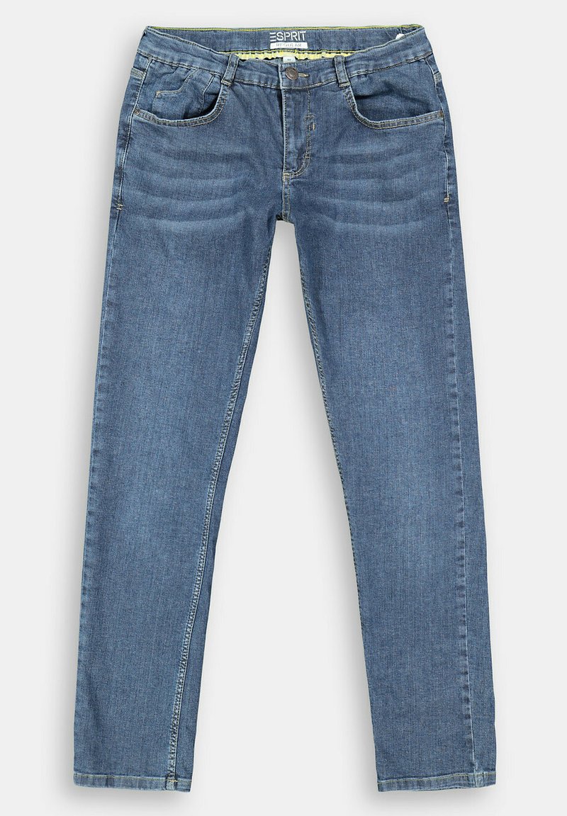 Esprit Slim fit jeans donkerblauw Esprit Slim fit jeans donkerblauw