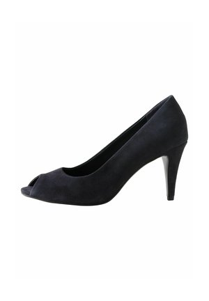 REGULAR FIT - Zapatos con punta abierta - navy