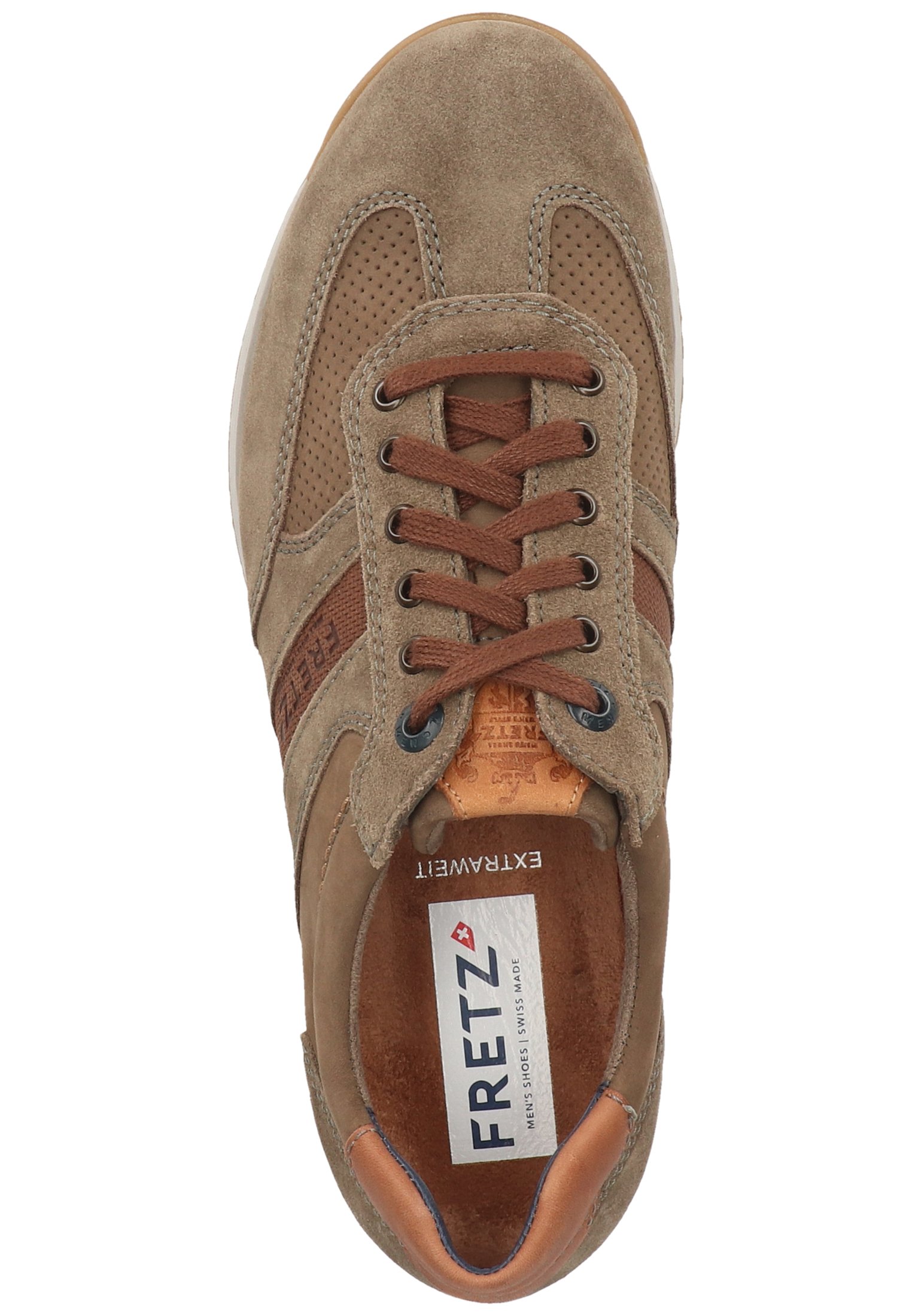 Fretz Men Sneakers laag - brown/Bruin - Zalando.nl
