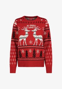 Unselected, middle-red