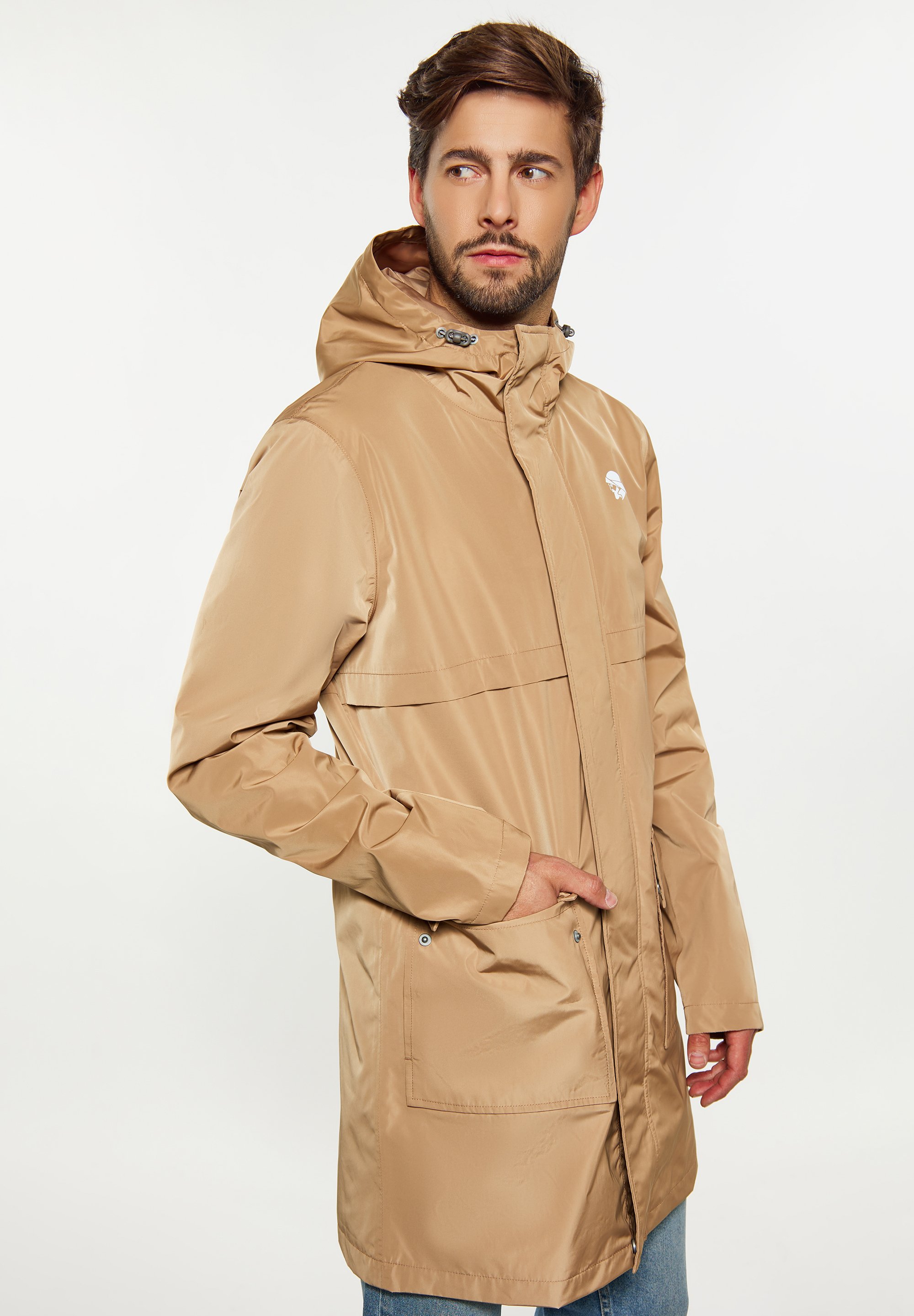 SCHMUDDELWEDDA Giacca Antipioggia Uomo - Impermeabile, Antivento, Con Cuciture Sigillate, Cappuccio Regolabile E Tasche Con Patta, Morbida Fodera Interna - 2