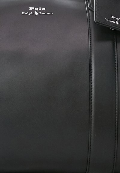 Polo Ralph Lauren SMOOTH LEATHER DUFFEL - Saco de viagem - black
