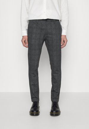 ONSMARK CHECK PANTS - Stoffhose - rosin