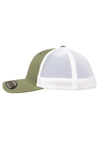 Flexfit TRUCKER 2-TONE - Nokkmüts - buck/white