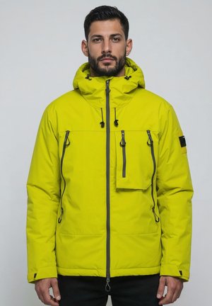 MOSESAK A PUFFER - Winterjacke - yellow green