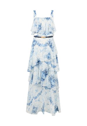 Apart, Maxi-jurk - creme-blau