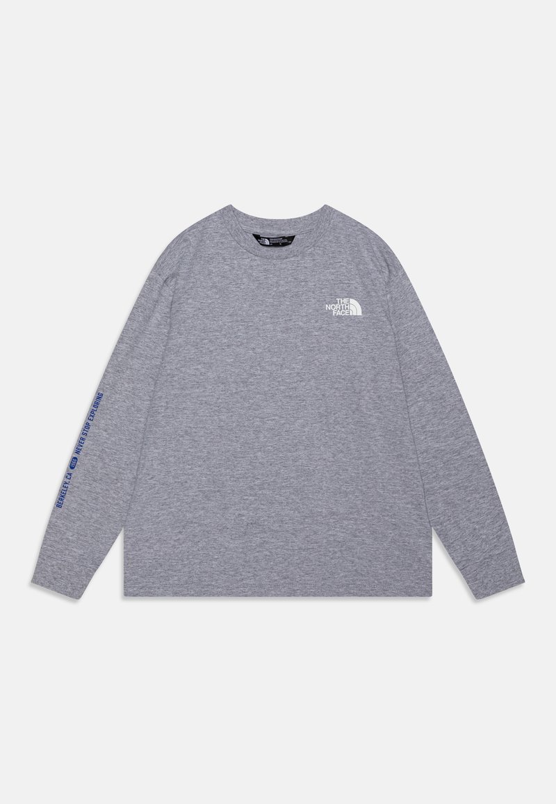 The North Face TEEN VARSITY GRAPHIC OVERSIZE UNISEX - Μπλούζα με μακριά μανίκια - light grey