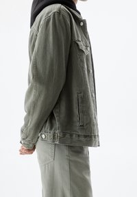 PULL&BEAR Jeansjacka - khaki