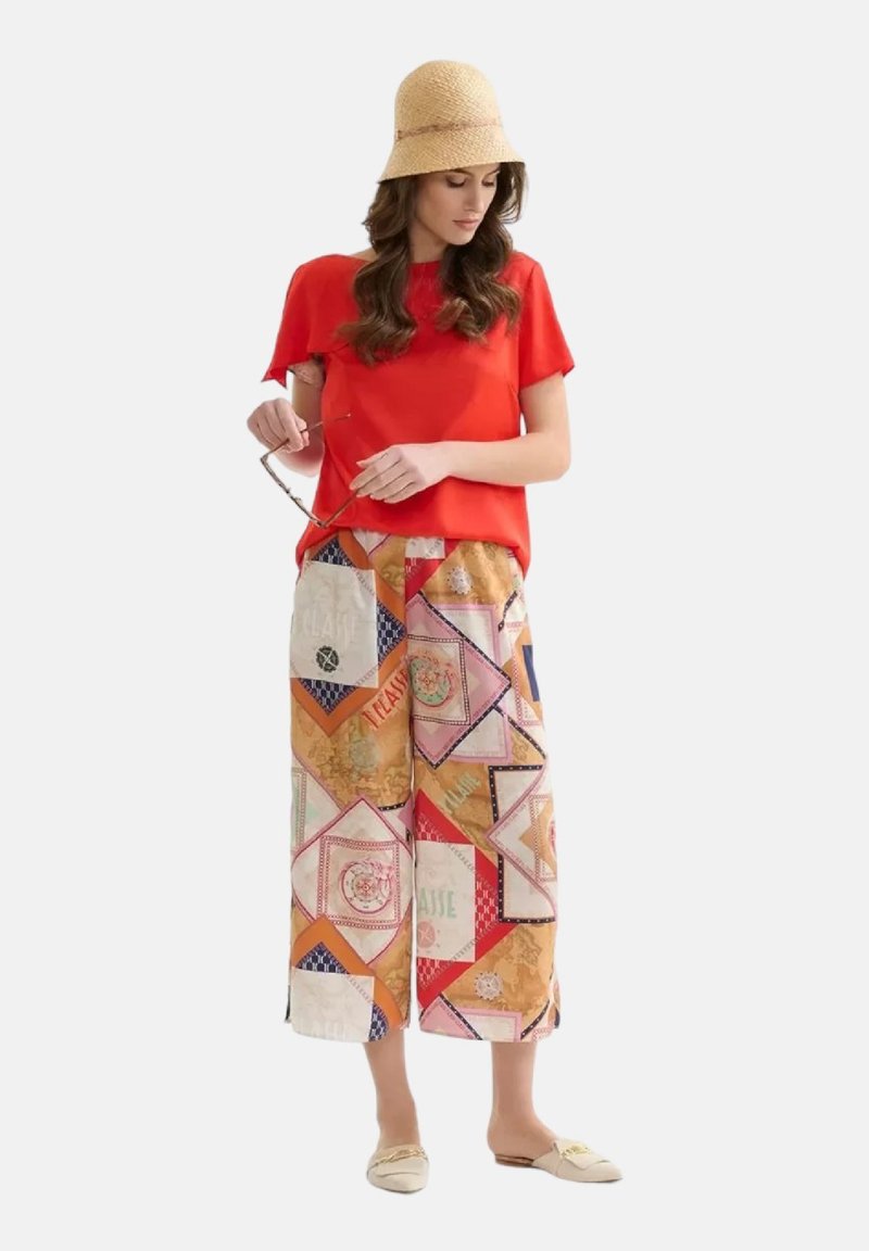 Alviero Martini Pantaloni multicolore/beige Zalando.it