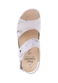 Finn Comfort Keilsandalette - weiss