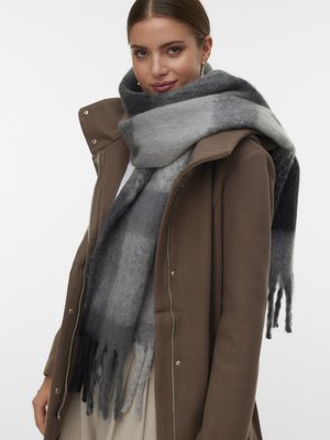 Vero Moda VMIVY LEAGUE - Sjaal - grey/griffin/black/glacier grey