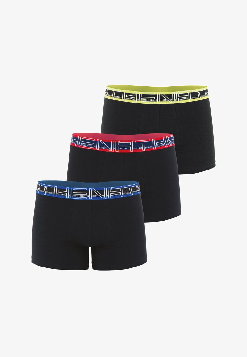 Athena LOT DE 3 FULL STRETCH - Boxers - noir noir noir