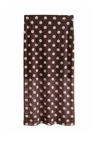 Unselected, pink brown polka dot