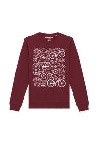 Niet geselecteerd, burgundy