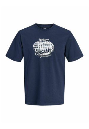 Jack & Jones, Printed - T-shirt print - navy blazer