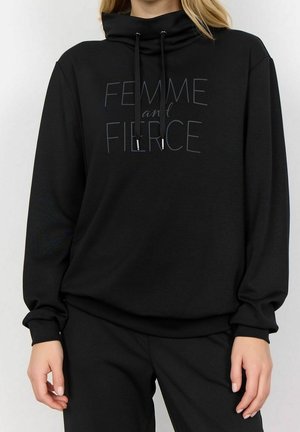 Hættetrøje - black
