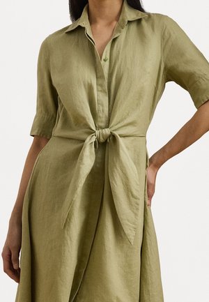 Skjortklänning - olive