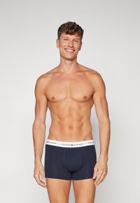 Tommy Hilfiger TRUNK 5 PACK - Culotte - white/indigo/sky