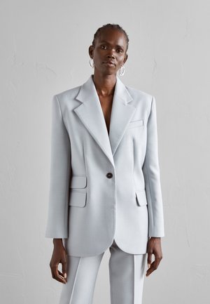 Materiel BUTTON BOXY - Κοντό παλτό - cloud grey