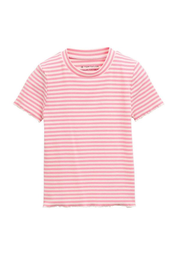 MIT STREIFENMUSTER - T-Shirt print