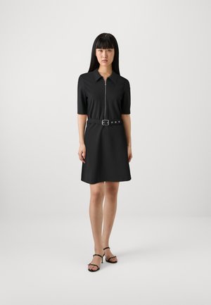 Pinko RACCHETTA ABITO - Robe en jersey - nero limousine
