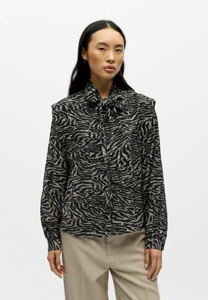 PRINT - Bluse - cloud dancer