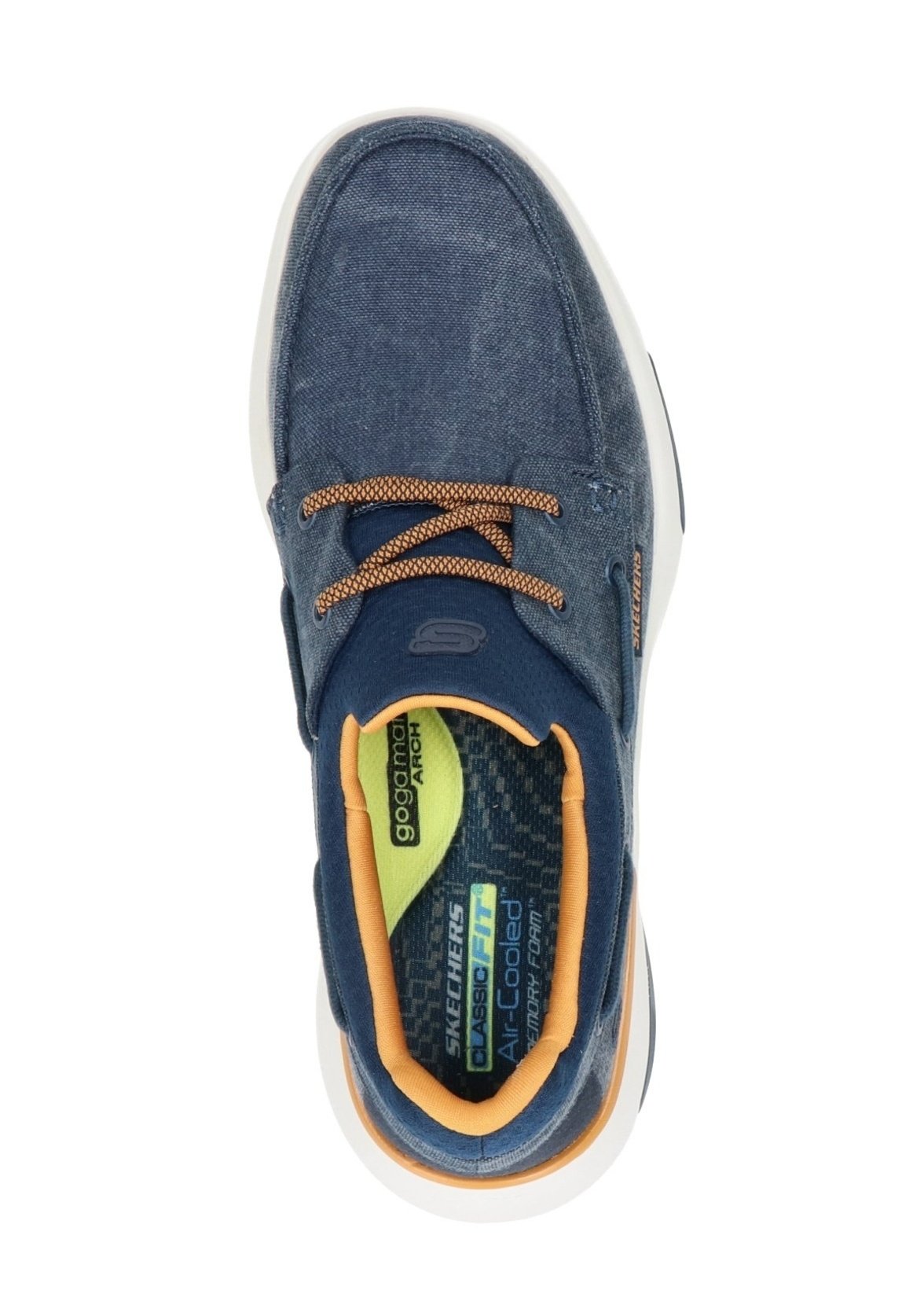 Donkerblauwe Bootschoenen Skechers Go Walk Lite - Damesschoenen.nl