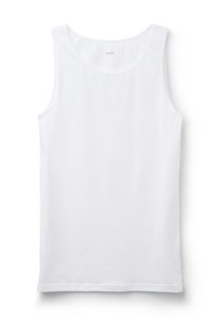 STRETCH WIDE SHOULDER STRAPS - Tílko - White