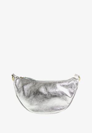 DrachenLeder CITY - Bum bag - silber