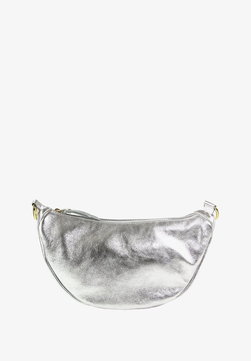 DrachenLeder CITY - Bum bag - silber