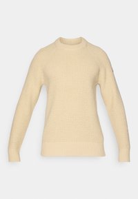 ÖVIK WAFFLE KNIT M - Pulover - light beige