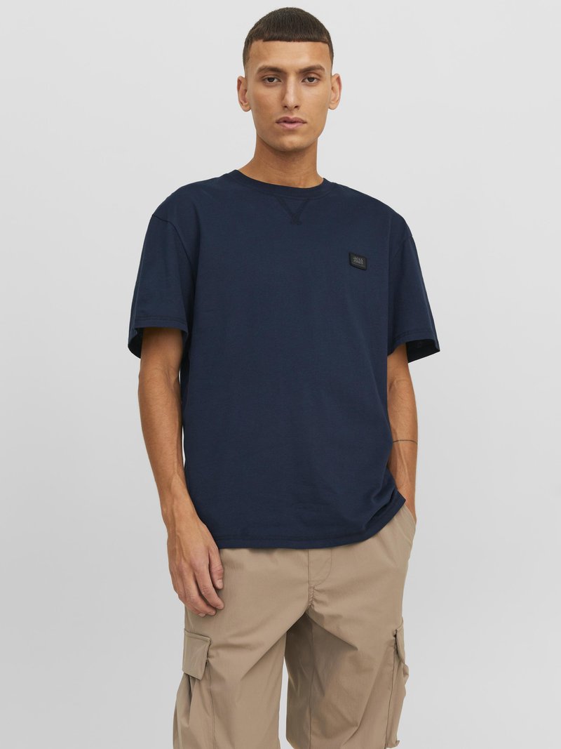 Jack & Jones CLASSIC TEE CREW NECK - Jednoduché tričko - navy blazer