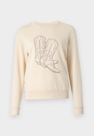 JDY JDYPARIS EMB NOOS - Sweatshirt - whitecap gray