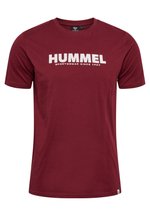 Hummel Legacy T-Shirt Für Herren - Unisex Shirt Mit Chevron-Druck
