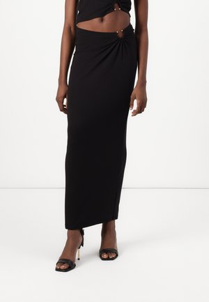 Good American SKIRT - Puzdrová sukňa - black